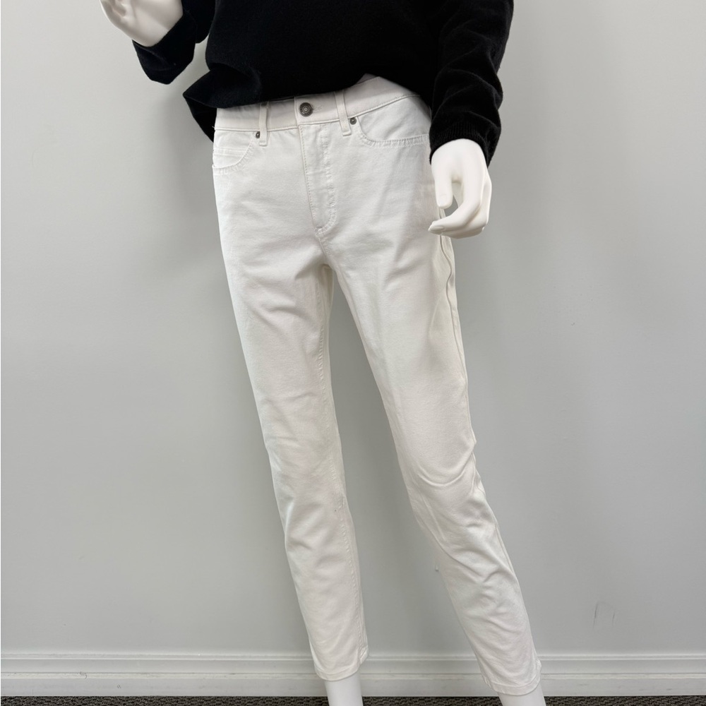 Escada Sport White Slim Straight Jeans